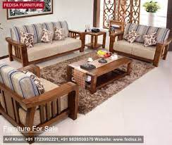 Antique sofas and chaises come in a variety of styles that can complement any sort of decor. Wooden Sofa Set Two Seater Wooden Sofa Set Buy Sofa Set Online Fedisa Wooden Sofa Designs Wooden Sofa Set Designs Furniture Design Chair