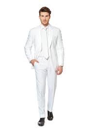 Mens Opposuits White Knight Suit