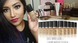 1 brand makeup tutorial using toofaced