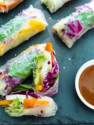 spring rolls recipe with dipping sauce