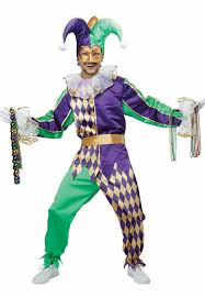 mardi gras court jester joker carnival
