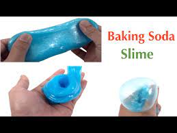 diy how to make slime with baking soda