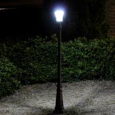 Victorian Pir Series Solar Lamp Post With Motion Sensor Gs