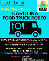 carolina food truck rodeo triangle on
