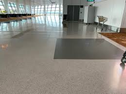 terrazzo flooring for industrial and