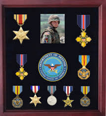 When most people think of a shadow box layout, they quite often think of a. Military Display Cases American Medals Display Case