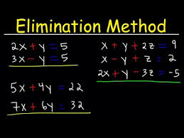class 9 simultaneous equation by method