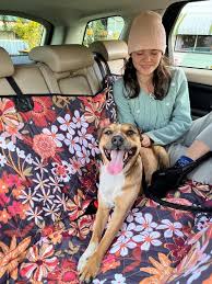 Boho Pet Seat Cover Dog Travel Seat