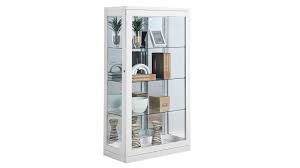 orlando display cabinet white