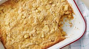 Apple Dump Cake Super Easy 3 Ingredient Dessert Recipe  gambar png