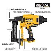 dewalt 20v max 9 gauge cordless fencing