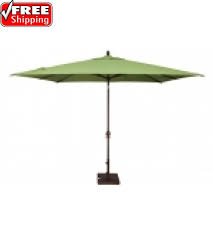 8x10 Rectangular Auto Tilt Market Umbrella