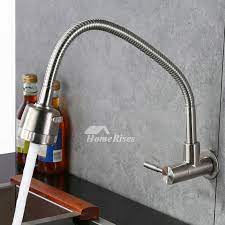 Pull Down Kitchen Faucet Brushed