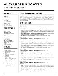 Best Resume Template Microsoft Word Professional Ms