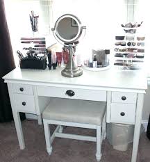 bedroom vanity table set furniture white makeup storage unit with leather bench modern va