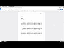 Having problems with formatting your essay? Mla Format For Google Docs