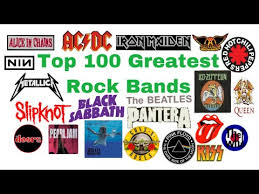 top 100 favorite rock bands of all time