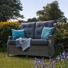 Reclining 2 Seater Garden Sofa Lees