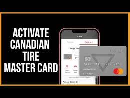 how to activate canadian tire