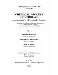 Cpc Vi Chemical Process Control Vi