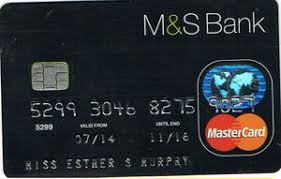 bank card m s bank marks spencer