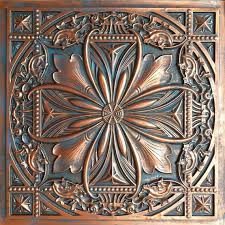 Metalize Ceiling Tile Faux Tin Rustic