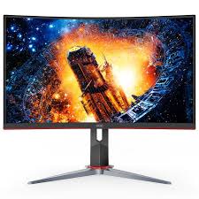 If you're looking for a big and curved gaming monitor with a high refresh rate, a high resolution, and plenty of gaming features, the aoc cq32g1. Buy Aoc C32g2e Fhd 165hz Freesync Curved 32in Monitor C32g2e Pc Case Gear Australia