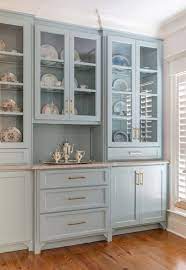 built in china cabinet dining room