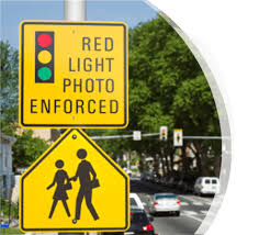 red light camera violations locations