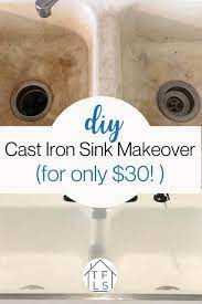 how to refinish a cast iron sink dori