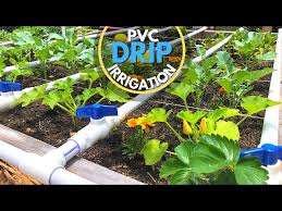 pvc drip irrigation system easy diy