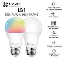 Bóng đèn EZVIZ LB1 Kết nối WI-FI, Điều Khiển Qua Ứng Dụng, Đặt lịch trình &  hẹn giờ,Tiết kiệm năng lượng-Hàng Chính Hãng