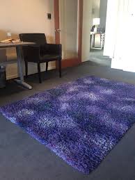 ikea gilda blom rug purple 4 5 x 6 5