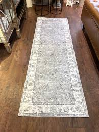 greyish rustic long carpet rubber mat