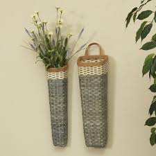 2 Tone Long Wall Basket Small Only