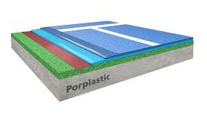 porplastic tennis carpet comfort viacor