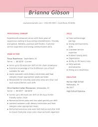 Cv format pick the right format for your situation. Quality Restaurant Server Resume Example Myperfectresume