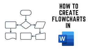 create a flowchart in microsoft word