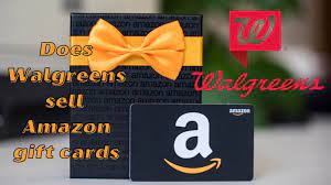 does walgreens sell amazon gift cards