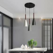 Xilicon Farmhouse Chandelier Dining Room Lighting Fixture Hanging Black 3 Light For Sale Online Ebay