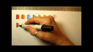 Colour Combinations Using Letraset Promarkers