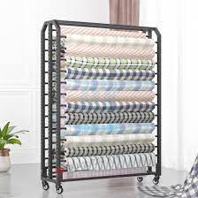 carpet roll rack fabric carpet rack