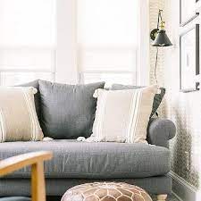 Charcoal Gray Sofa Design Ideas