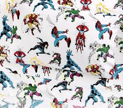 Marvel Heroes Kids Sheets