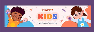 kids banner vectors ilrations for