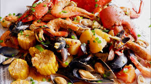 one pot chinese y seafood platter