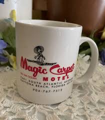 magic carpet motel coffee mug daytona