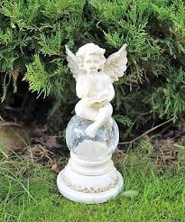 Solar Powered Fairy Angel Cherub Garden