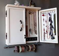 Jewelry Cabinet White Jewelry Storage
