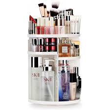 rotatable makeup storage cosmetic box